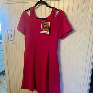 NWT Minkpink cold shoulder mini dress
